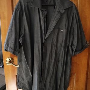 *3 for $25* dark grey button up